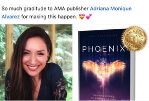 Client bought the book Phoenix on AMA Publishing