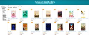 Amazon Best Sellers in Inspirational Sprituality Amazon Screenshot