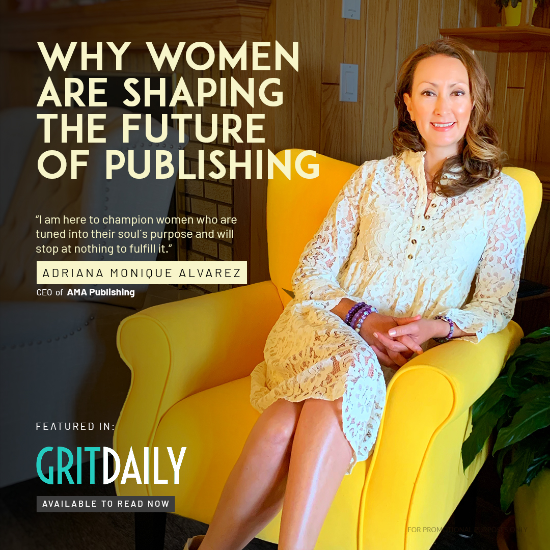 Why women are shaping the future of publishing as featured in Gritdaily