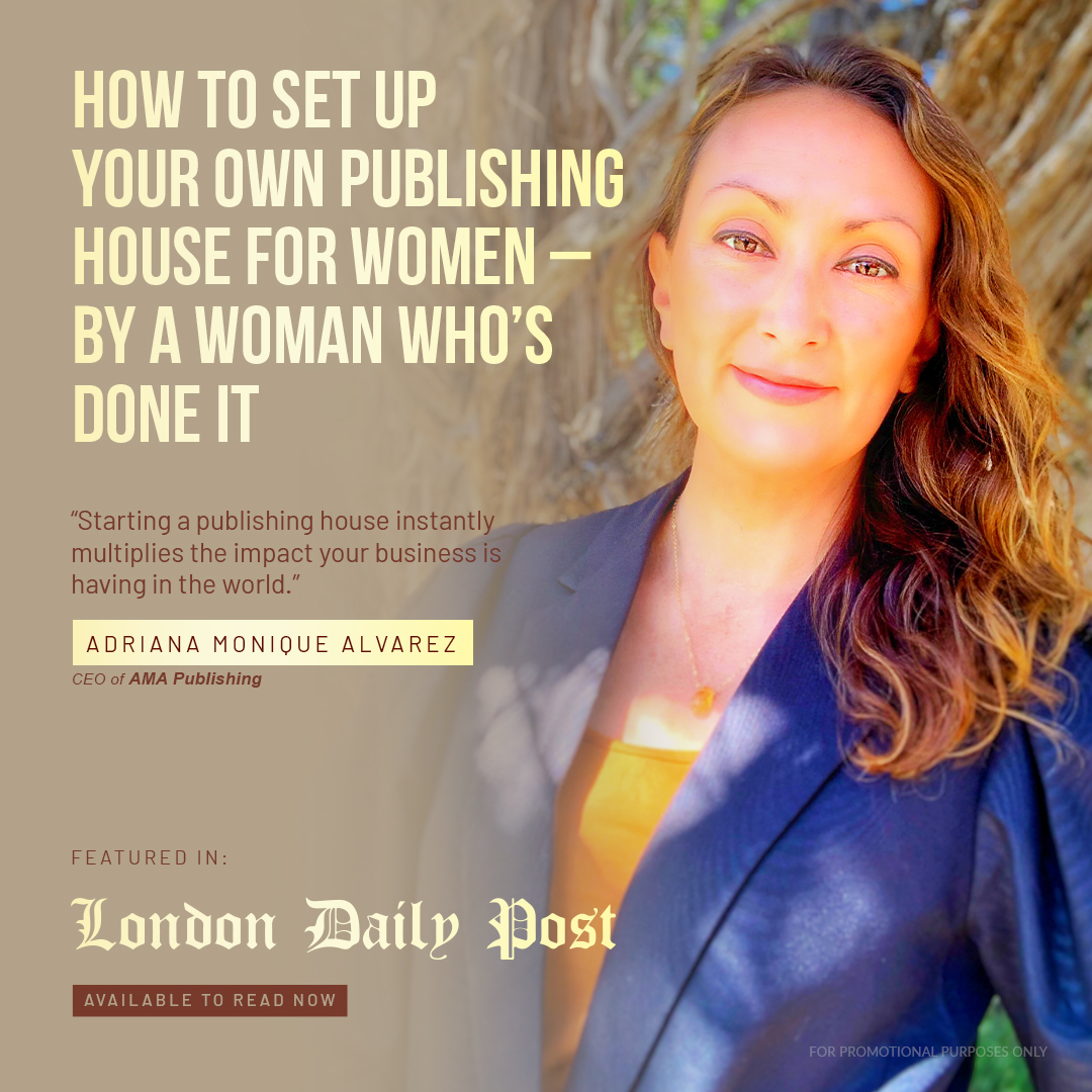London Daily Post of AMA Publishing on how to set up your own publishing company