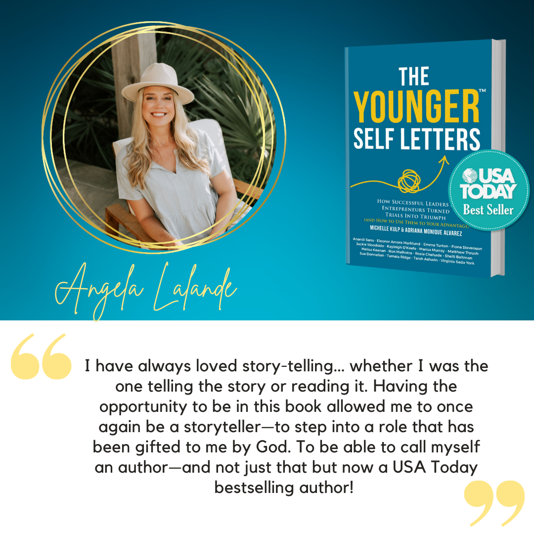 Angela Lalande Testimonial on YSL Book of AMA Publishing